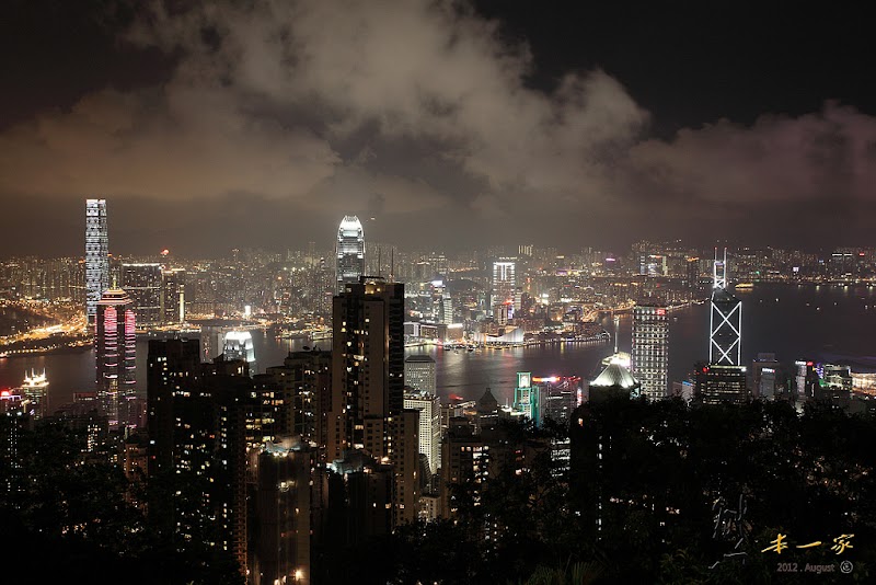 香港太平山頂夜景|杜莎夫人蠟像館