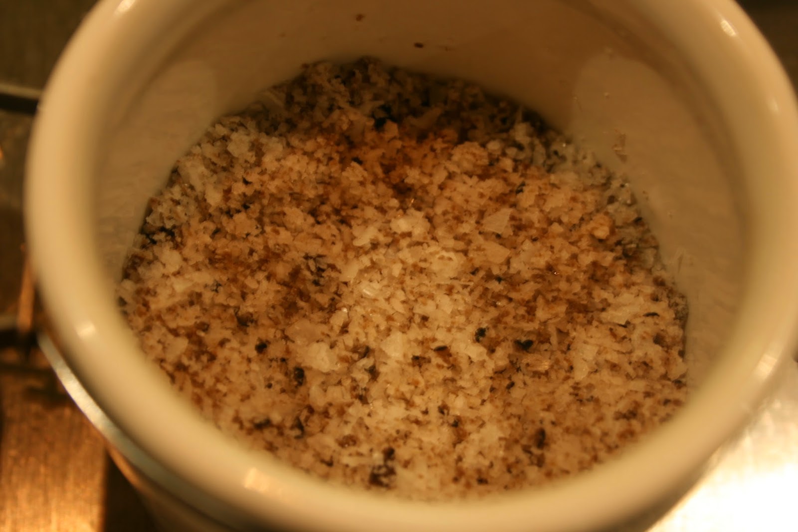 Merryn's Menu Truffle Salt Made in my kitchen