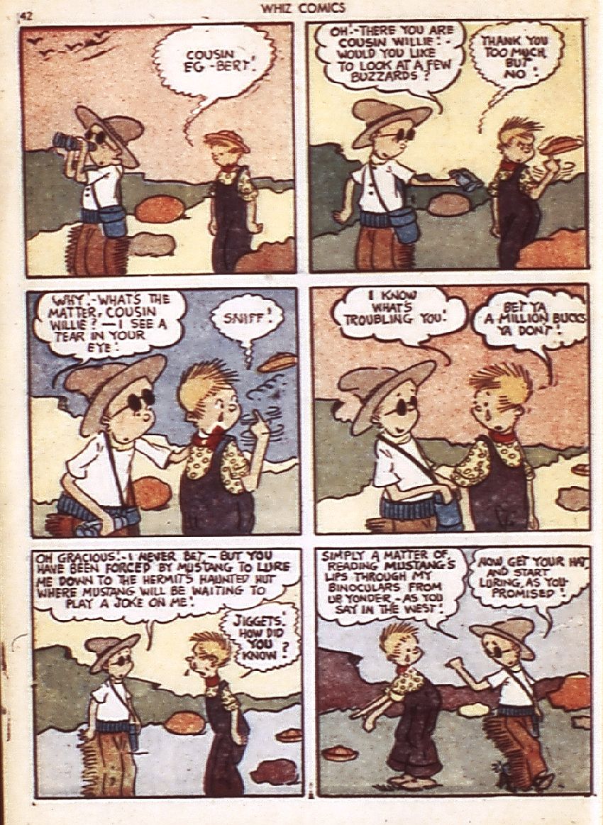 Read online WHIZ Comics comic - Issue #41 - 42