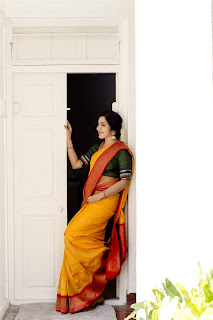 Anchor Vj Ramya Glam Yellow Saree Photoshoot Stills Anchor Vj Ramya Glam Yellow Saree Photoshoot Stills