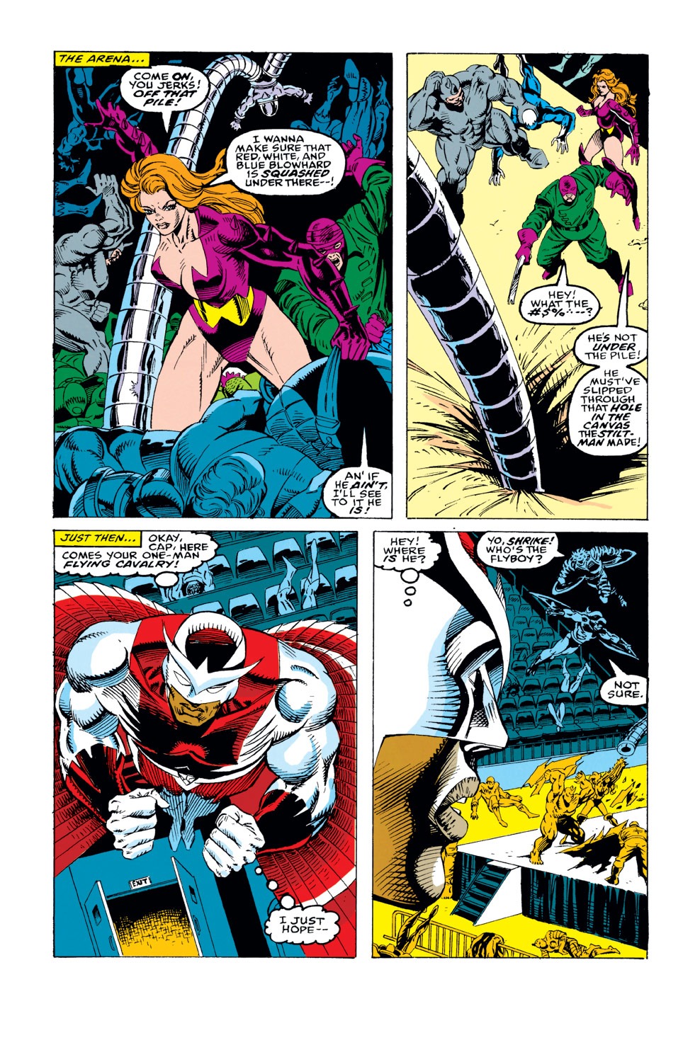 Read online Captain America (1968) comic -  Issue #413 - 14