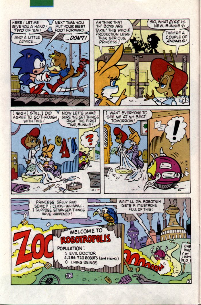 Read online Sonic The Hedgehog comic -  Issue #18 - 3