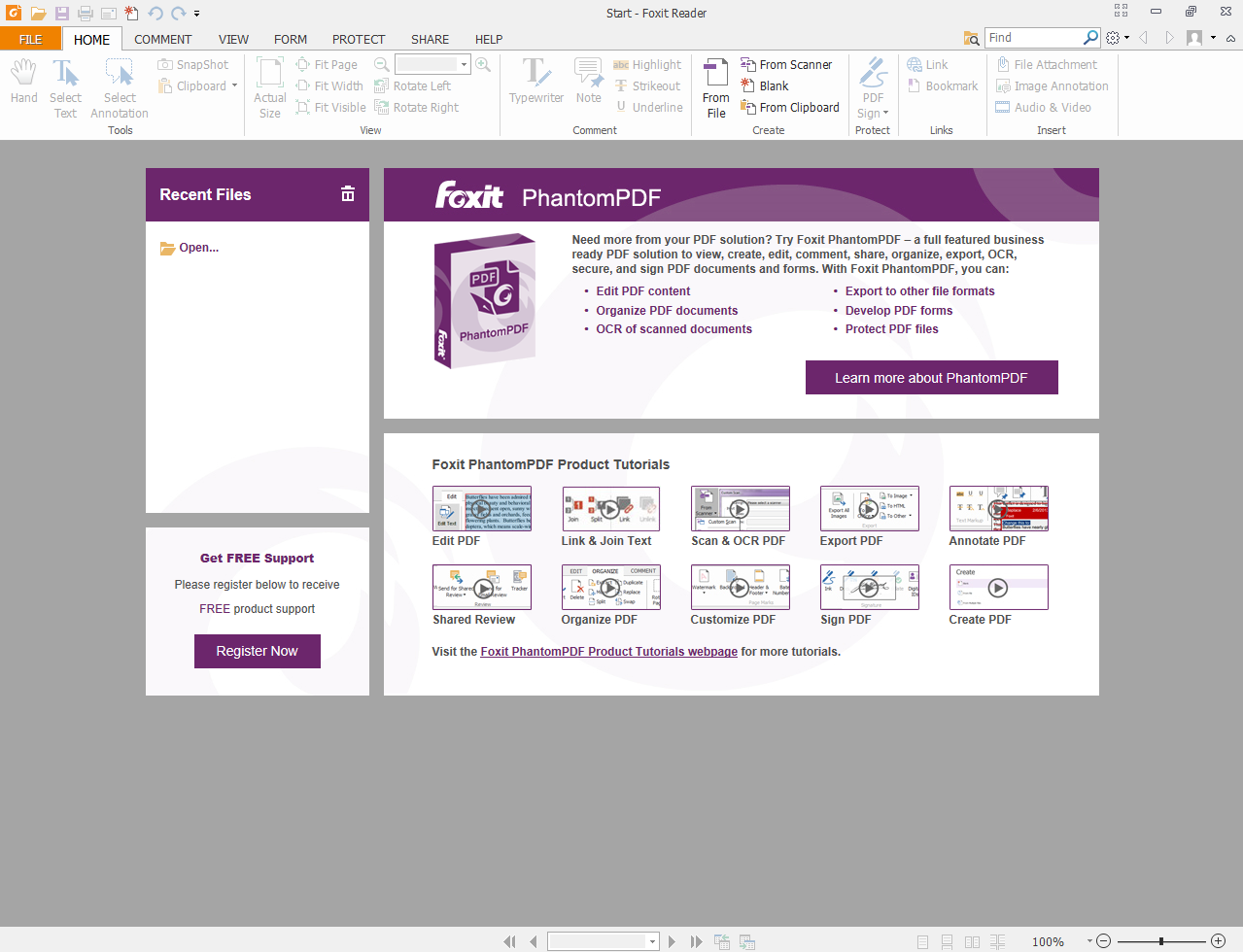 foxit reader linux insert image