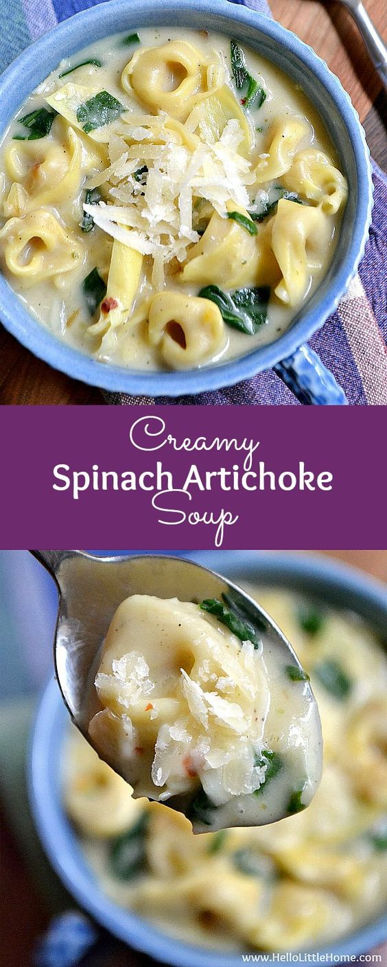 ★★★★★ 08 Review : CREAMY SPINACH ARTICHOKE SOUP WITH TORTELLINI #creamy #spinach #artichoke #soup #souprecipes #tortellini #veggies #vegetarianrecipes ★★★★★ 08 Review : CREAMY SPINACH ARTICHOKE SOUP WITH TORTELLINI #creamy #spinach #artichoke #soup #souprecipes #tortellini #veggies #vegetarianrecipes