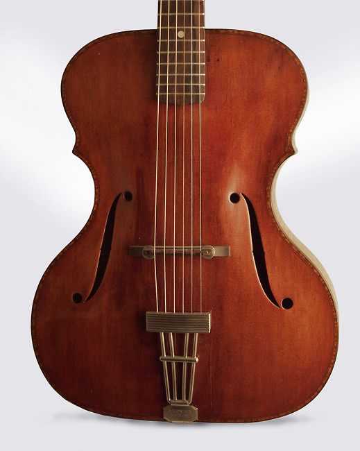 Guitar Blog Wilkanowski Archtop Guitar from a Violin builder in 1937