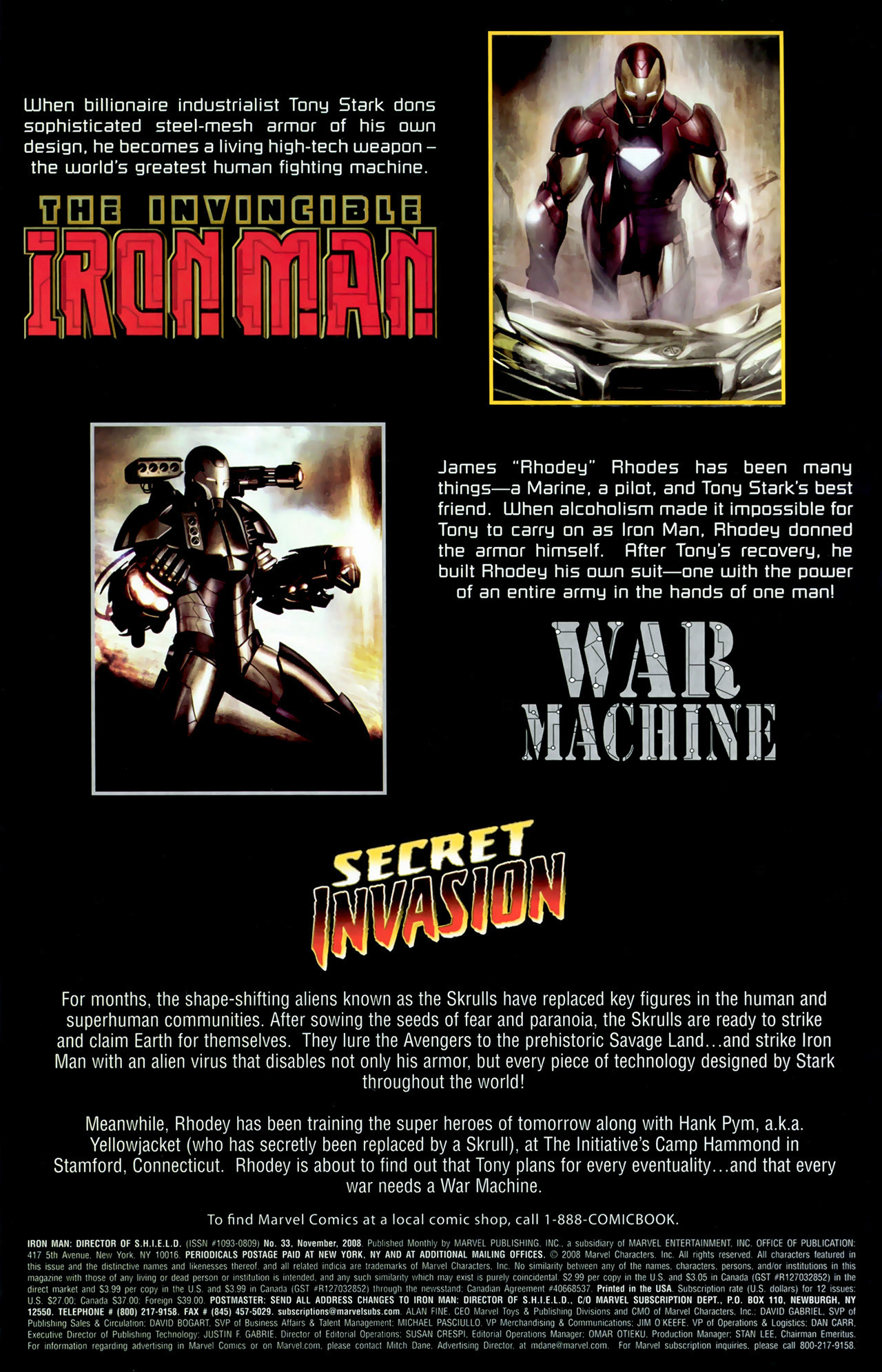 Read online Iron Man (2005) comic -  Issue #33 - 6