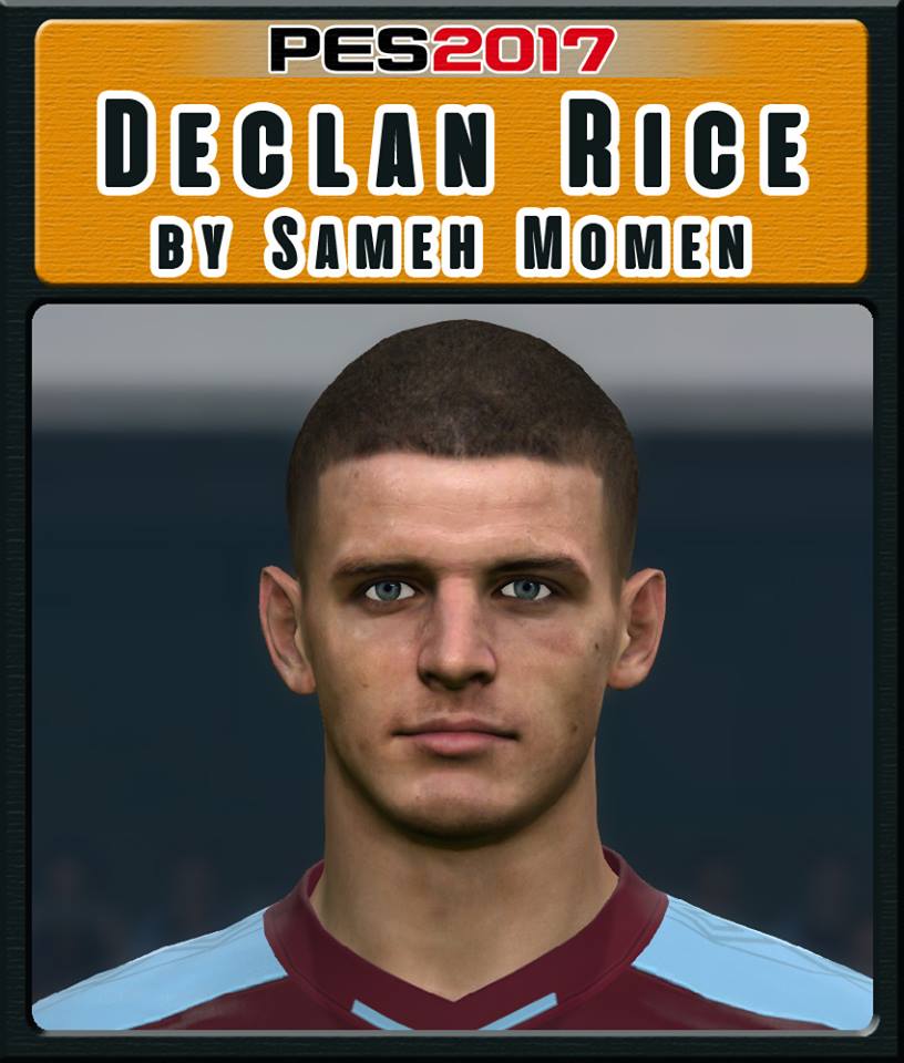 Pes 2017 Faces Declan Rice By Sameh Momen Soccerfandom Com Free Pes Patch And Fifa Updates