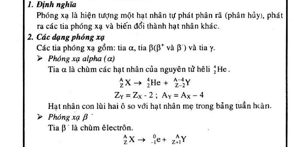 Bài 53: Phóng xạ