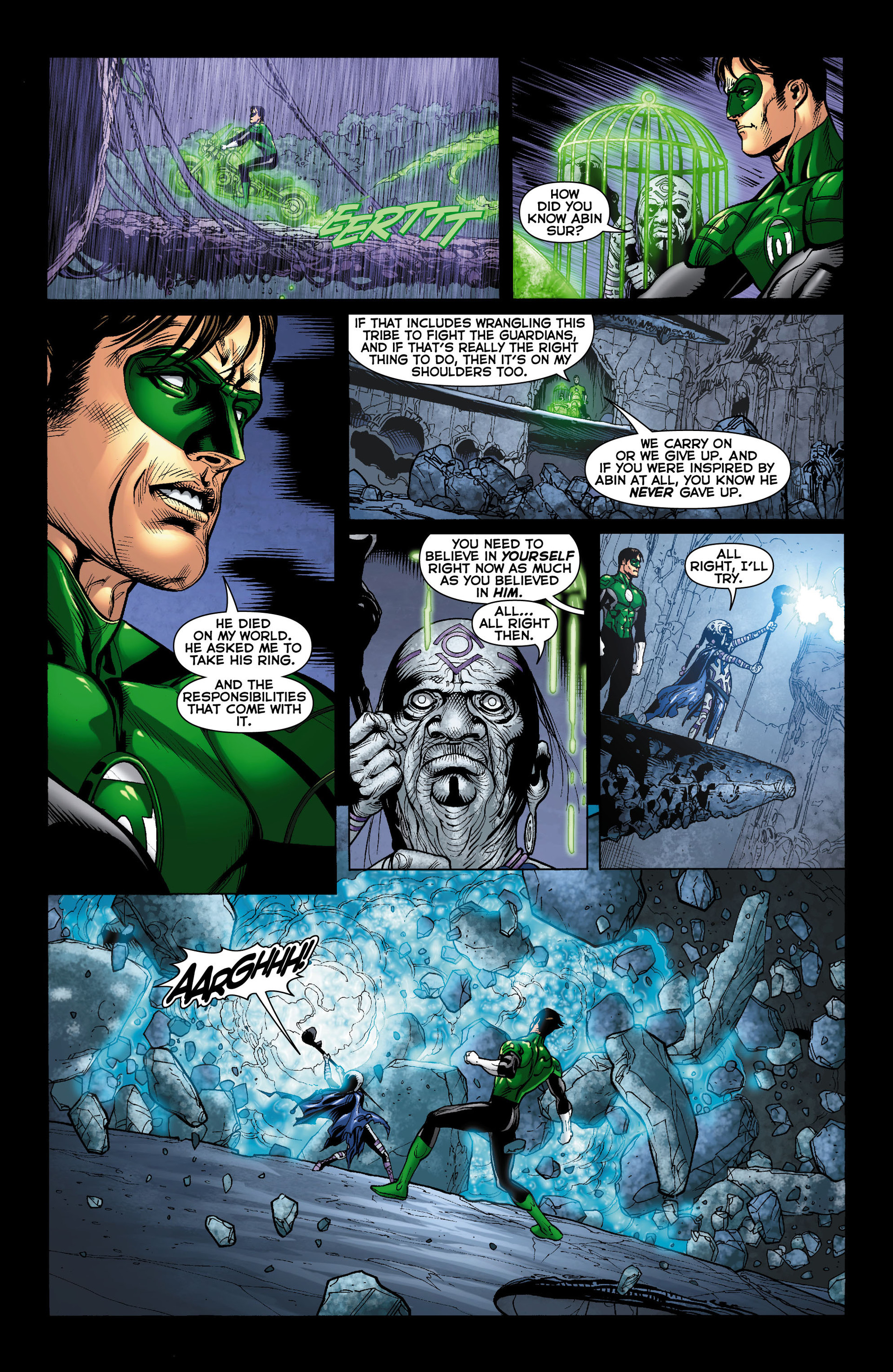 Read online Green Lantern (2011) comic -  Issue #10 - 13