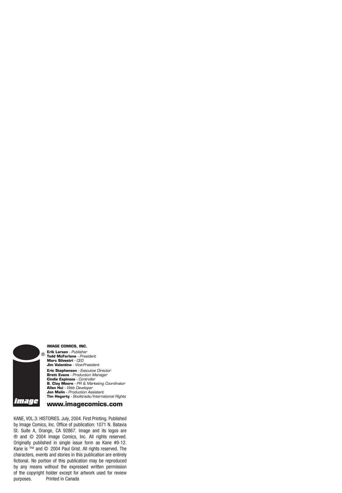 Read online Kane comic -  Issue # TPB 3 - 3