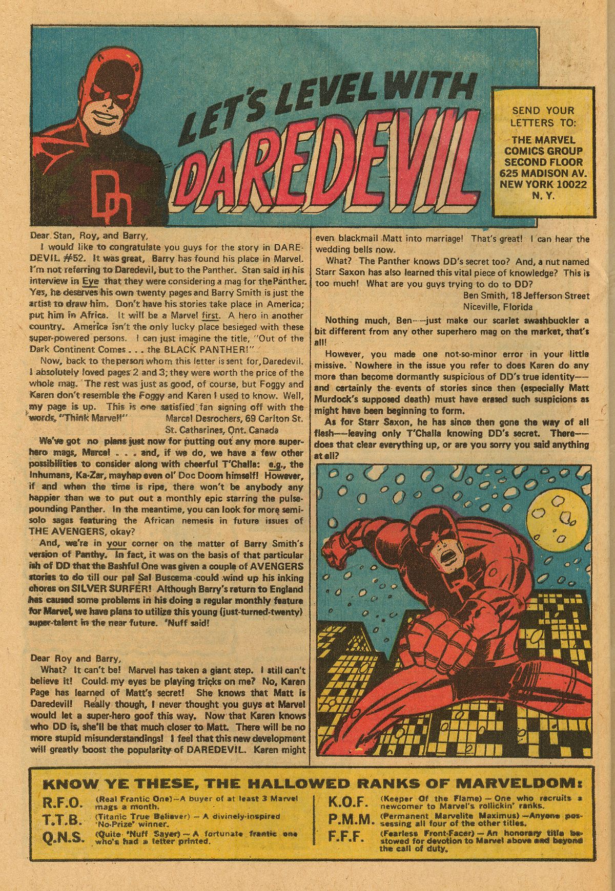 Read online Daredevil (1964) comic -  Issue #56 - 32