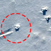 Tanques vigilan un OVNI en la Antártida? - Google Earth