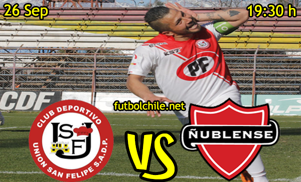 Ver stream hd youtube facebook movil android ios iphone table ipad windows mac linux resultado en vivo, online: Union San Felipe vs Ñublense