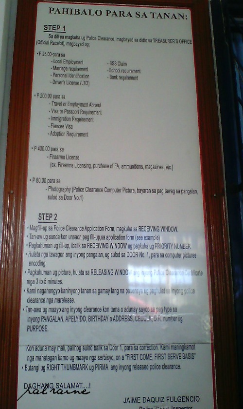 The Charm Princess How To Get A Police Clearance In D vrogue.co
