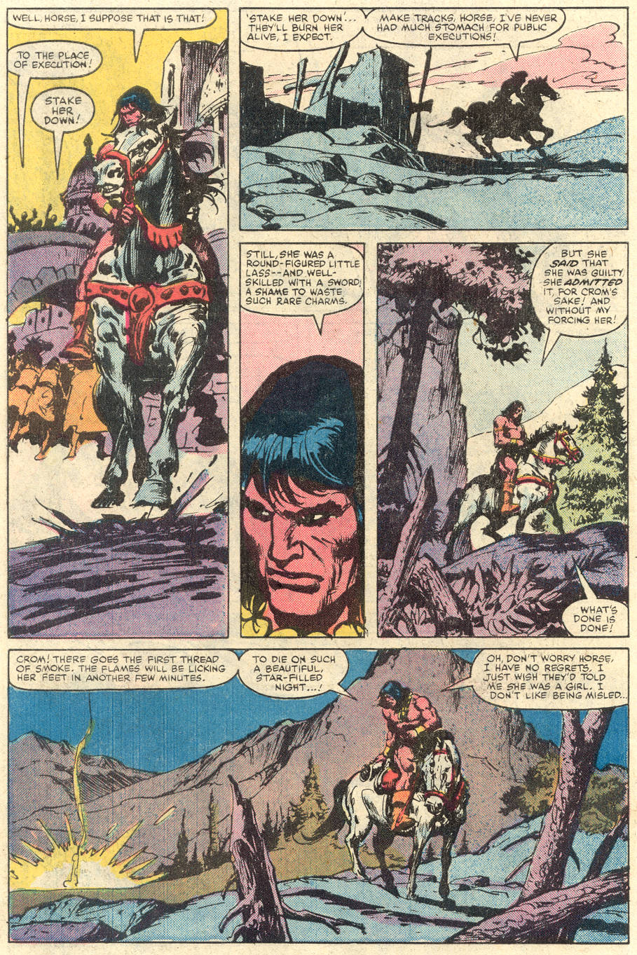 Read online Conan the Barbarian (1970) comic -  Issue #134 - 8