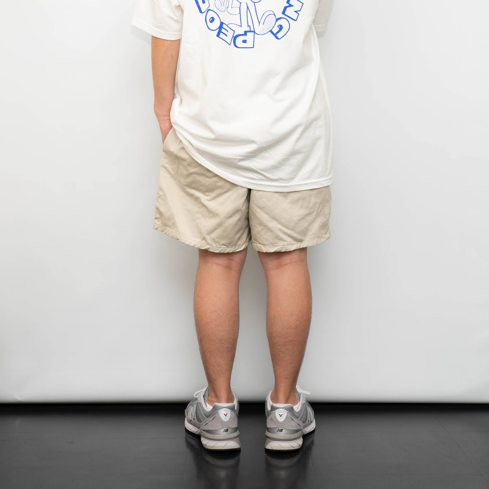 CUP AND CONE: [Restock] Cotton Twill Baggy Shorts