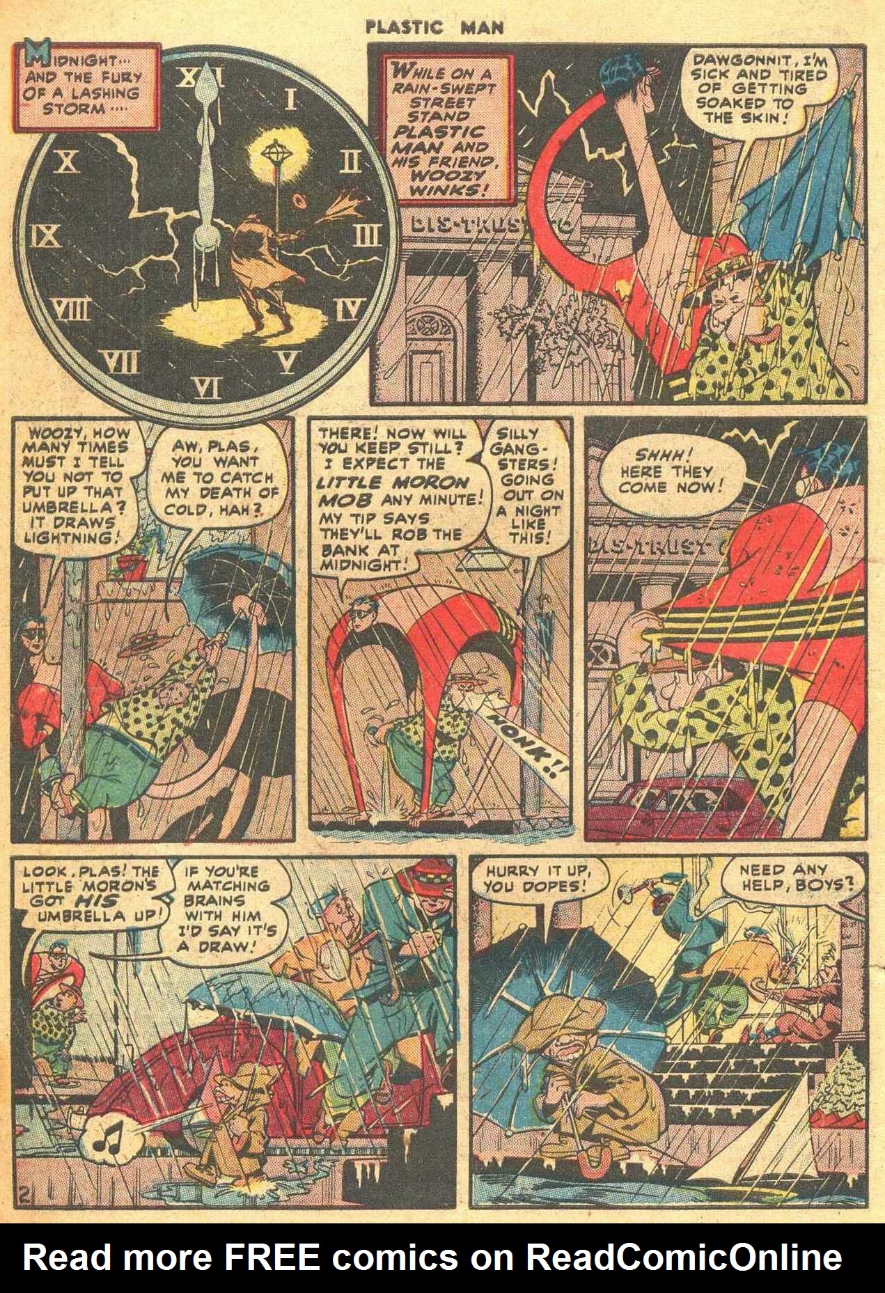 Read online Plastic Man (1943) comic -  Issue #7 - 4