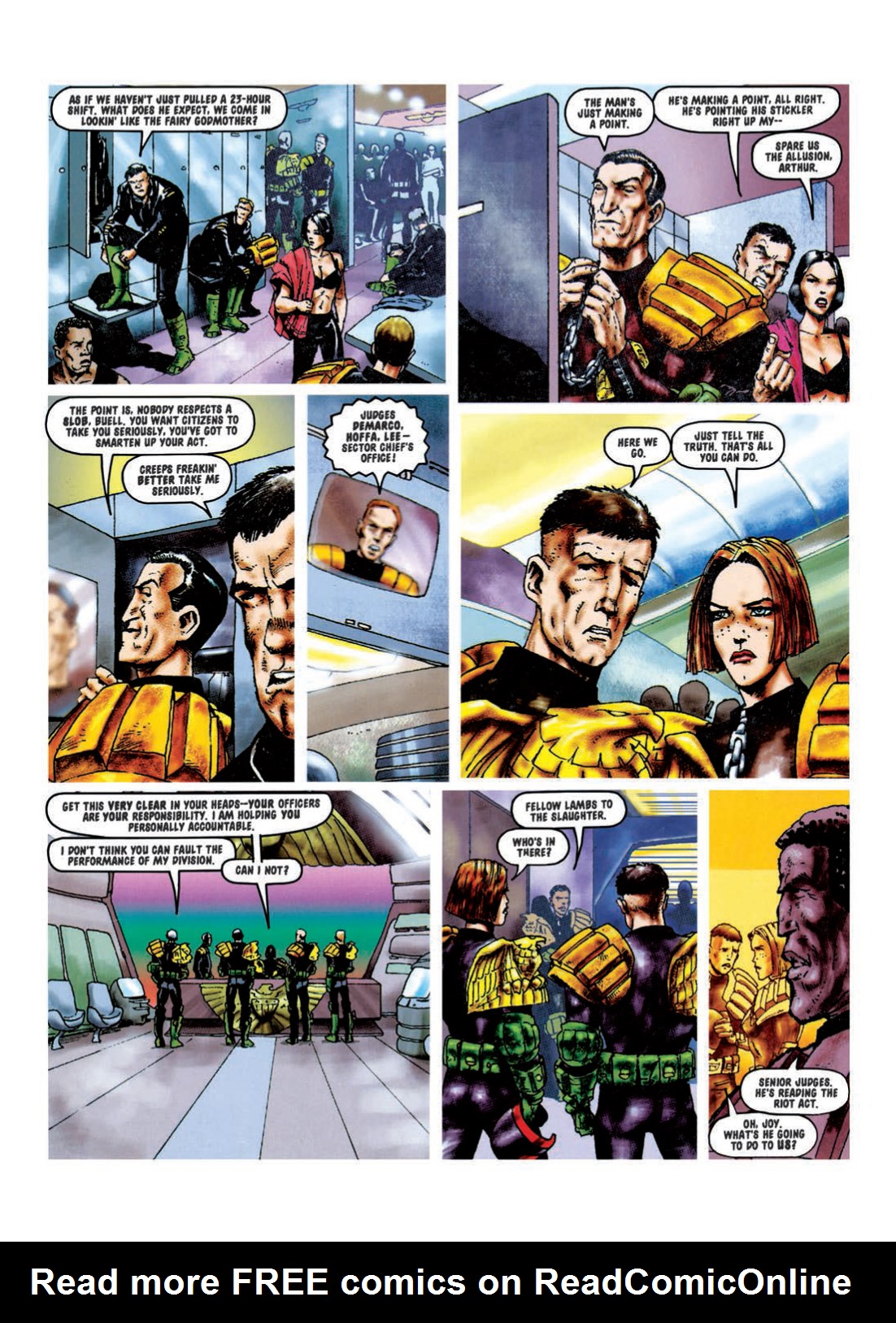 Read online Judge Dredd: The Complete Case Files comic -  Issue # TPB 24 - 100