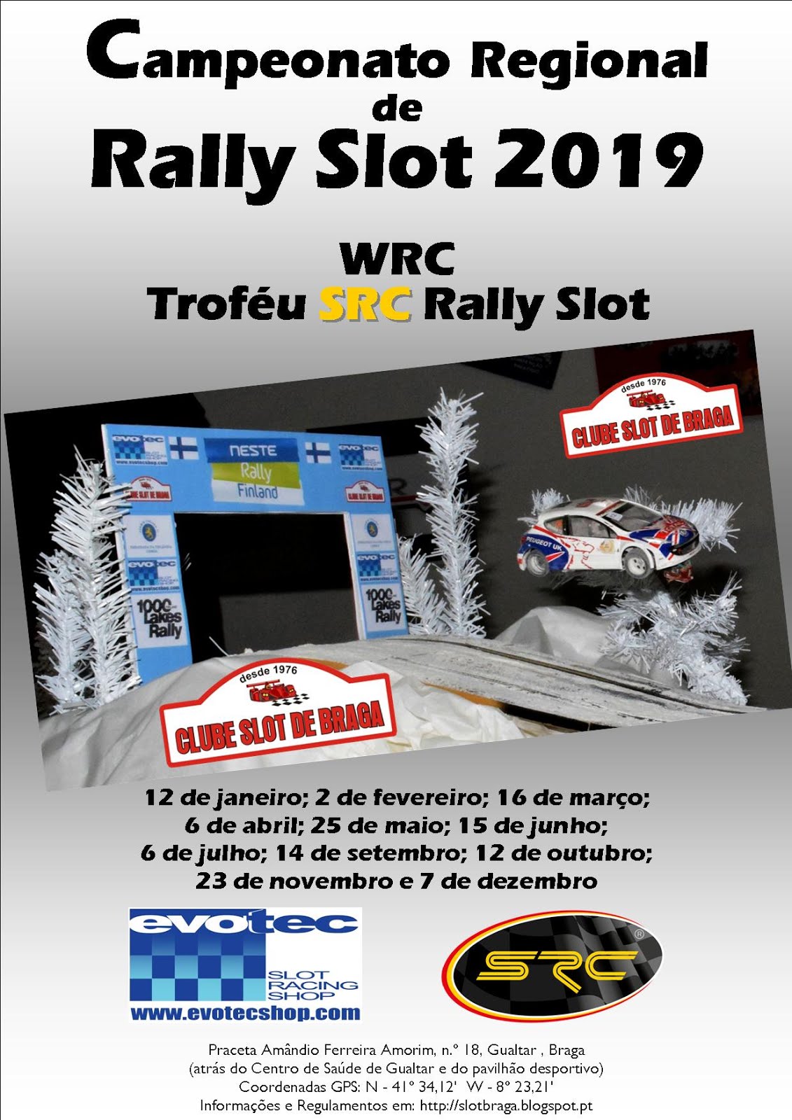 Campeonato Regional de Rally Slot de Braga 2019