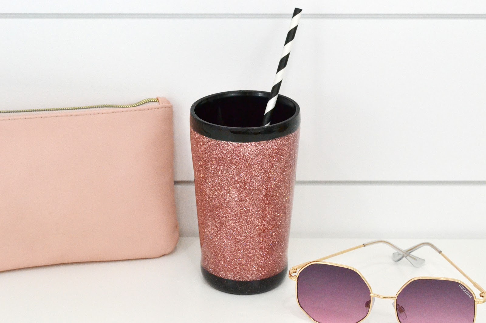 Aly Dosdall how to make a glitter tumbler with the spin it tumbler turner