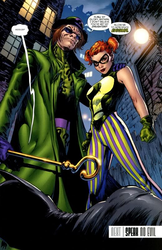 Madame Macabre: Mi villano favorito de Batman es... Enigma.