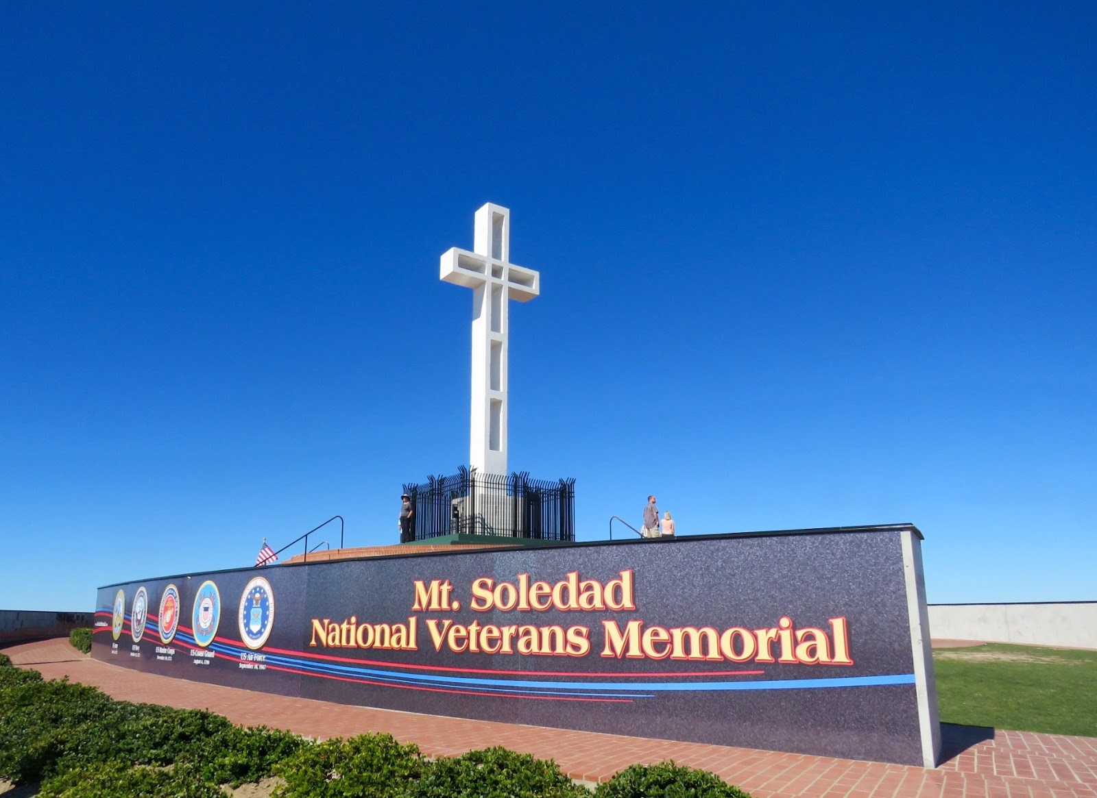 Winds of Destiny RVLife Mount Soledad Veterans Memorial, 2/07/2016