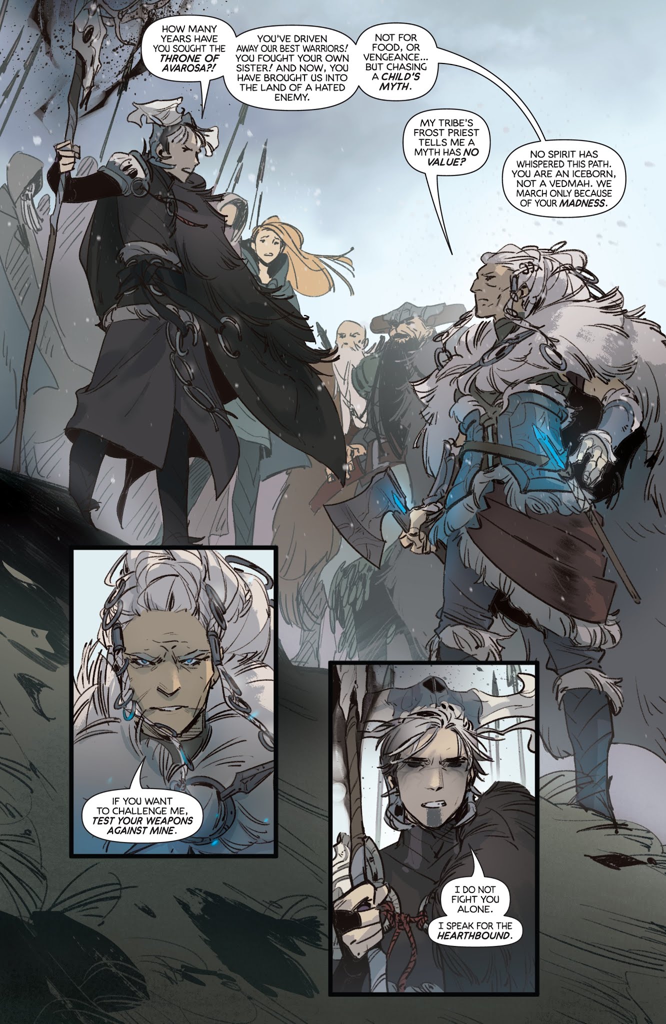 Read online League of Legends: Ashe: Warmother Special Edition comic -  Issue #1 - 16
