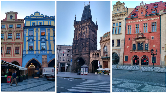 Величні будинки Праги
