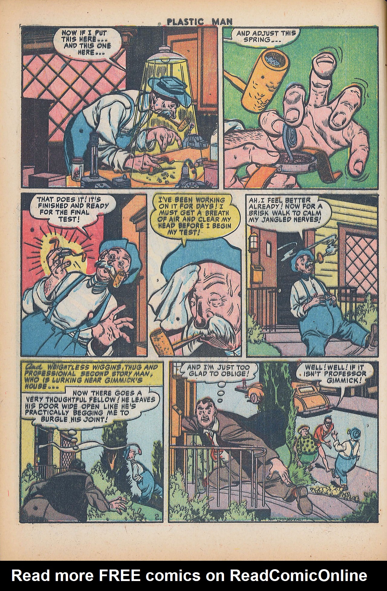 Read online Plastic Man (1943) comic -  Issue #30 - 4