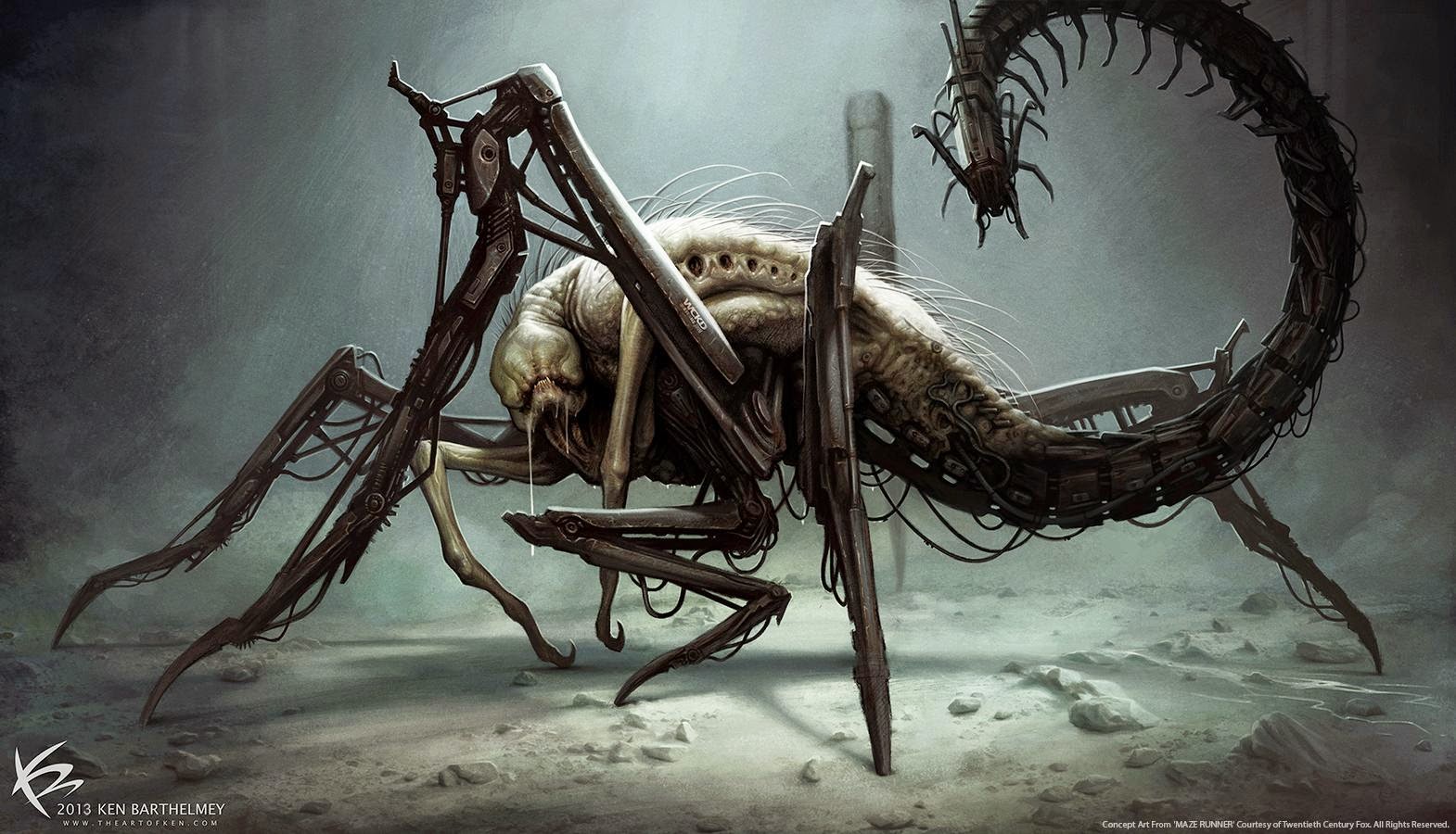 Here's What the Grievers Almost Looked Like in THE MAZE RUNNER Concept