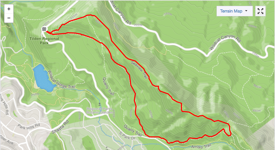 Tilden Regional Park The Seaview and Big Springs Loop