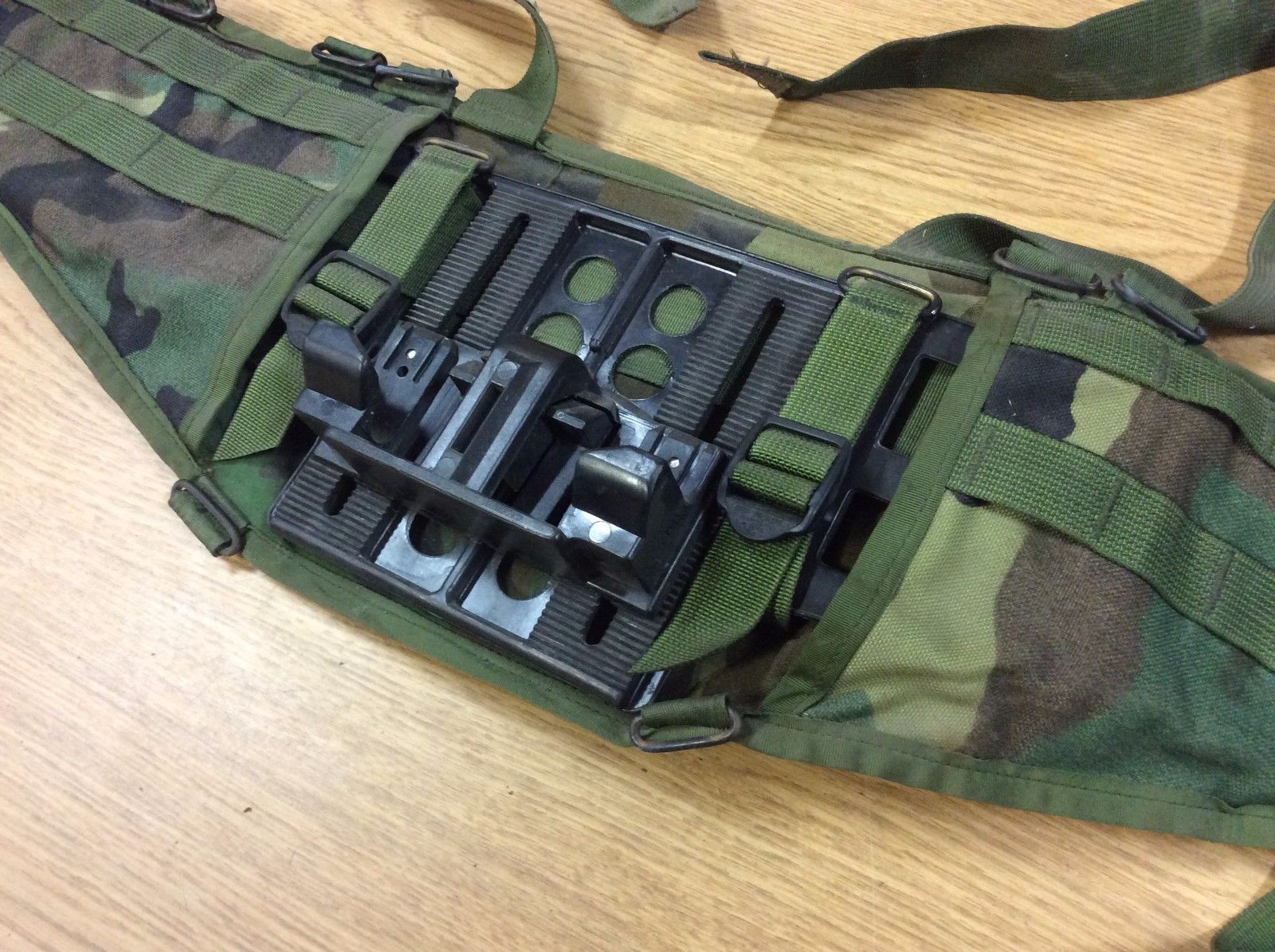 bingbabel MOLLE Waist Belt Molded 1st Gen. Woodland Camo 1997