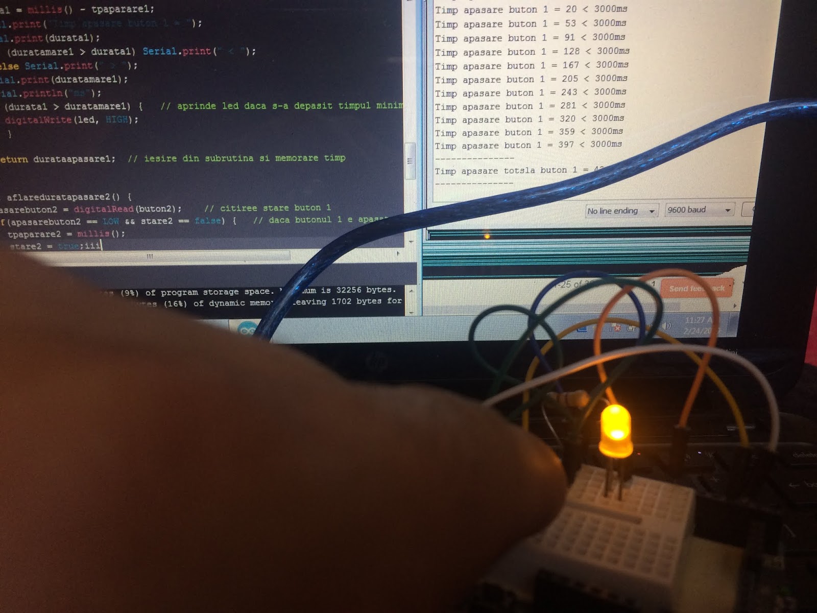 Arduino tehNiq Measure times using millis()