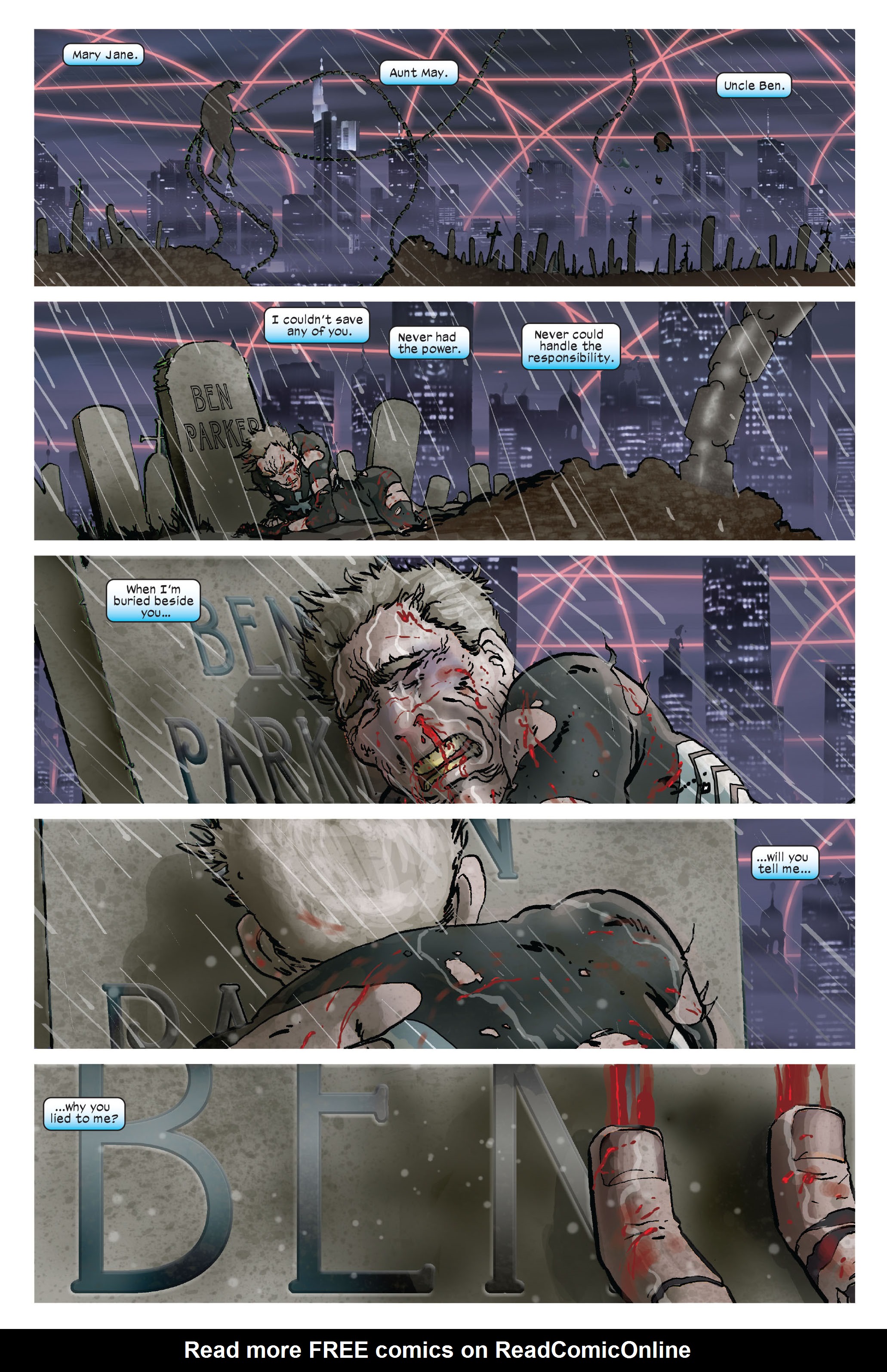 Read online Spider-Man: Reign comic -  Issue #3 - 3