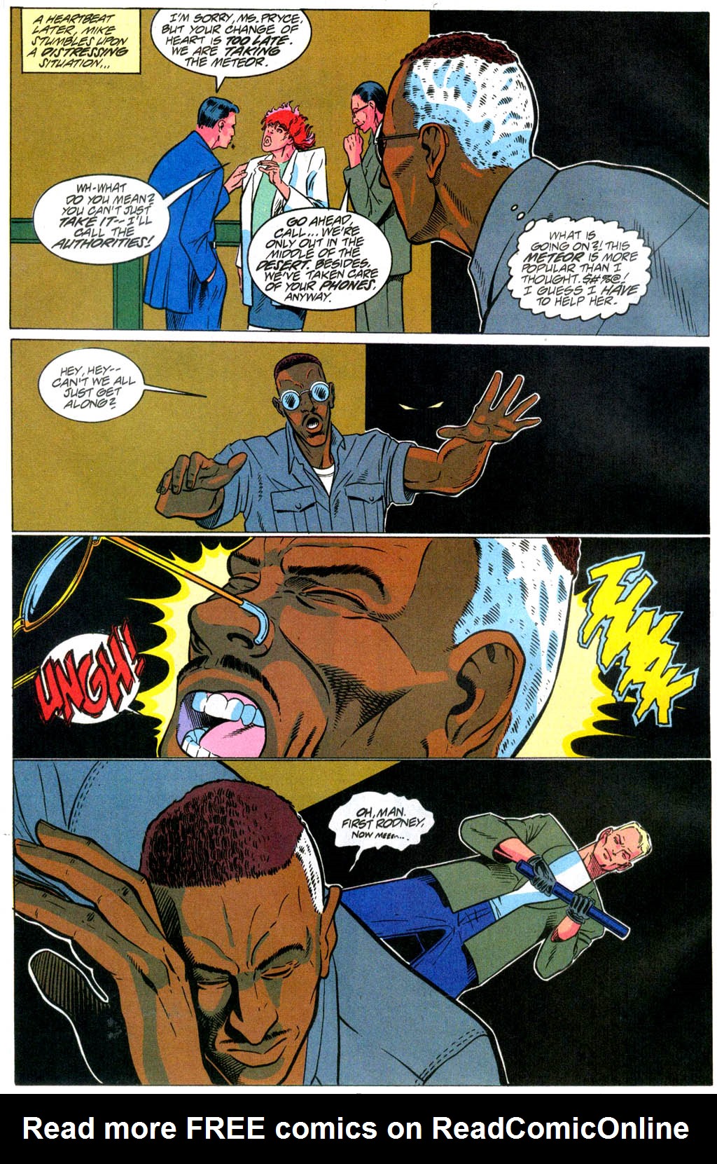 Read online Meteor Man comic -  Issue #1 - 16