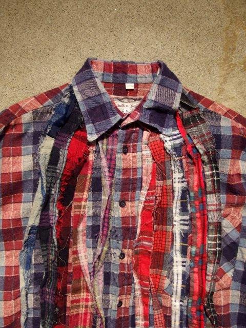 REBUILD BY NEEDLES Ribbon Flannel Shirt Spring/Summer 2014 SUNRISE MARKET