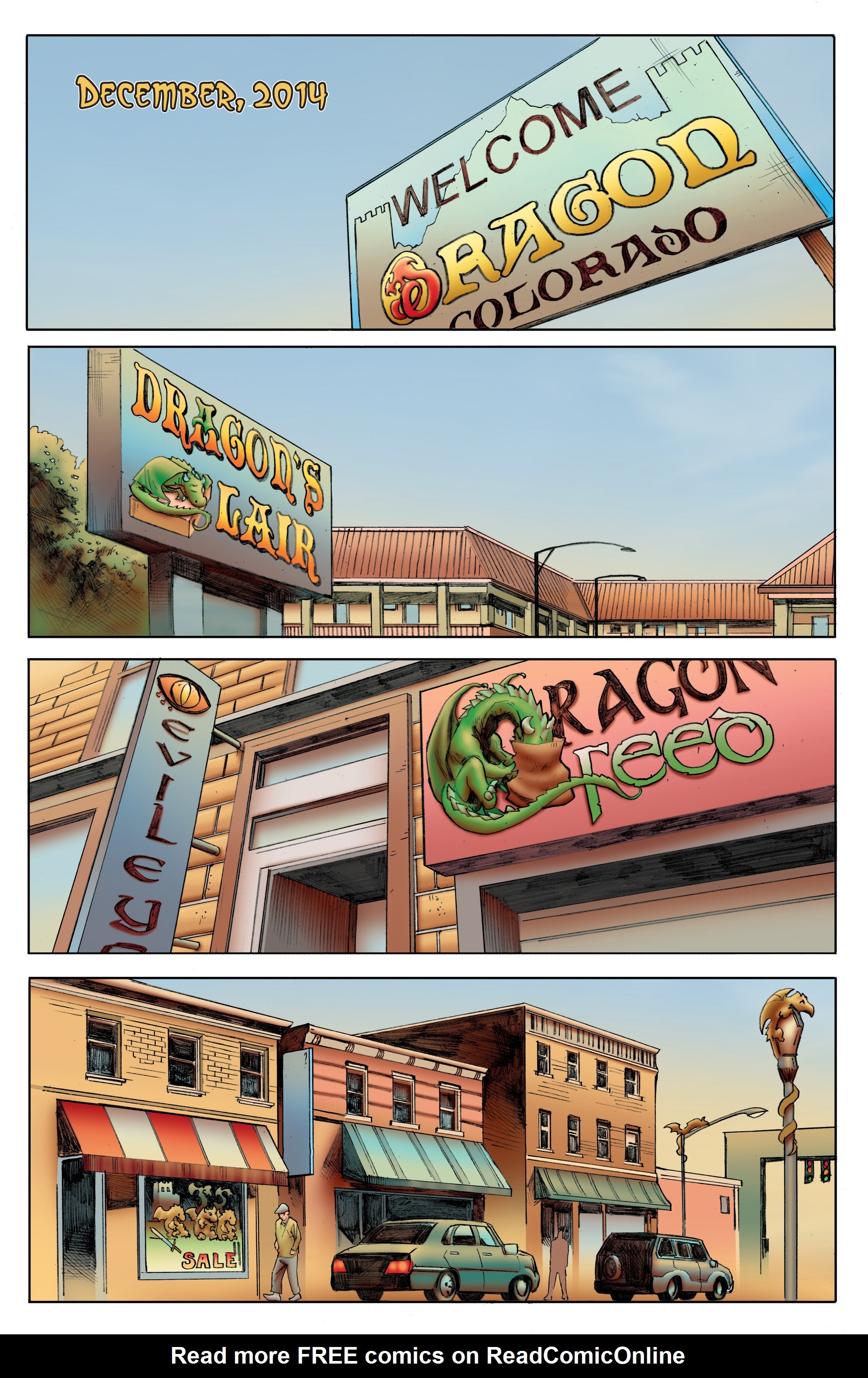 Read online A Town Called Dragon comic -  Issue #1 - 23