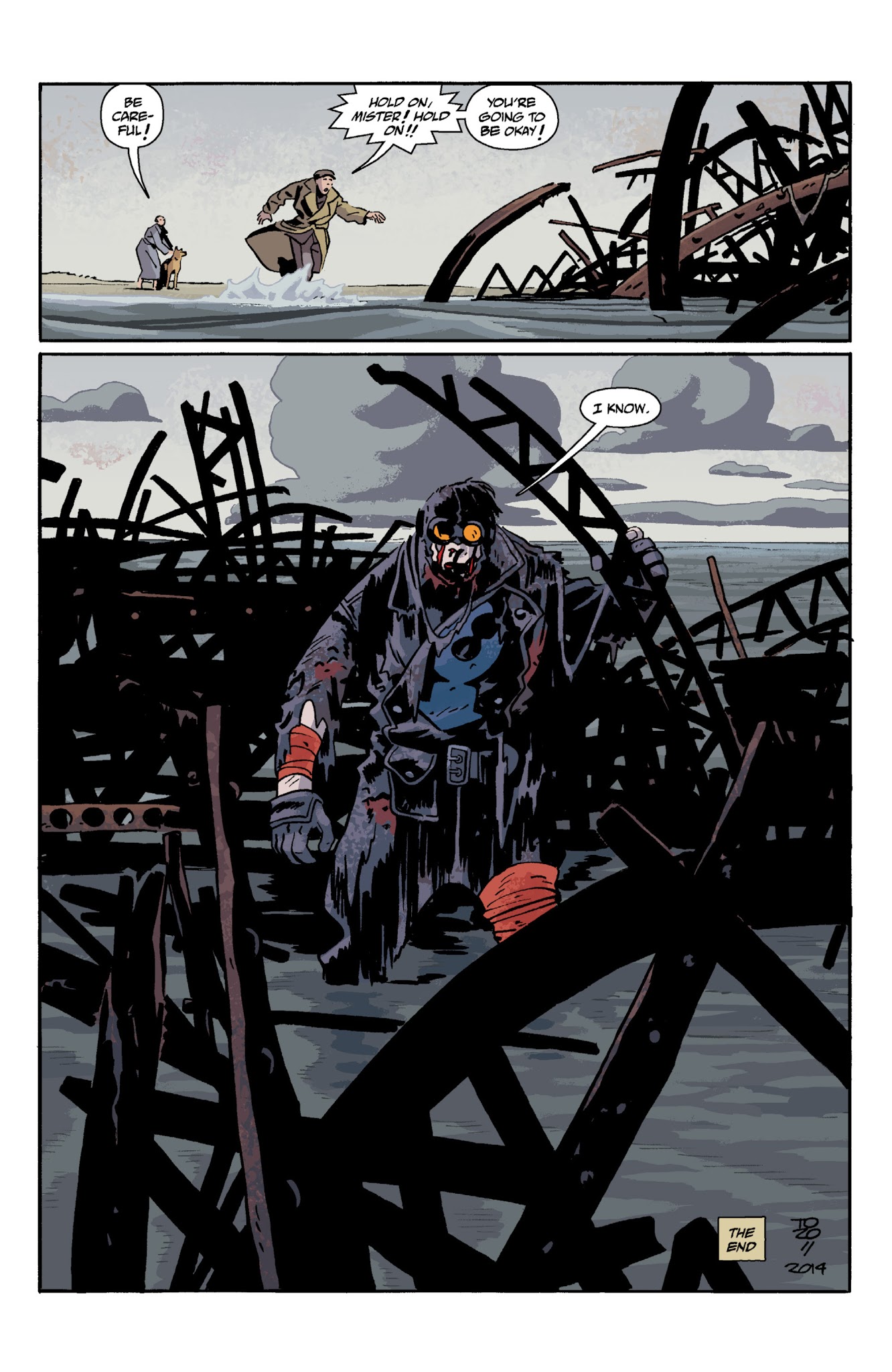 Read online Lobster Johnson: Get the Lobster comic -  Issue # TPB - 124