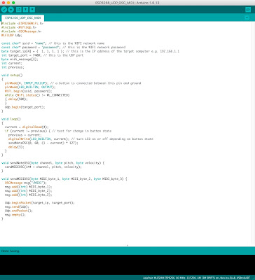 little-scale: MIDI Data Over UDP Via OSC Using An ESP8266