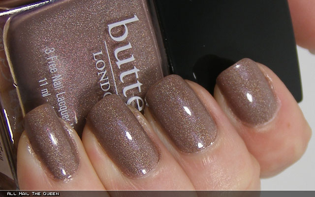 xoxoJen's swatch of Butter London All Hail The Queen
