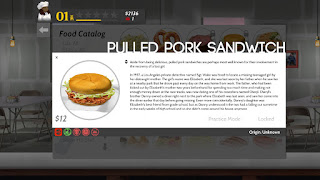 Pulled Pork description screenshot from Cook, Serve, Delicious! 2!! written by Ryan Matejka