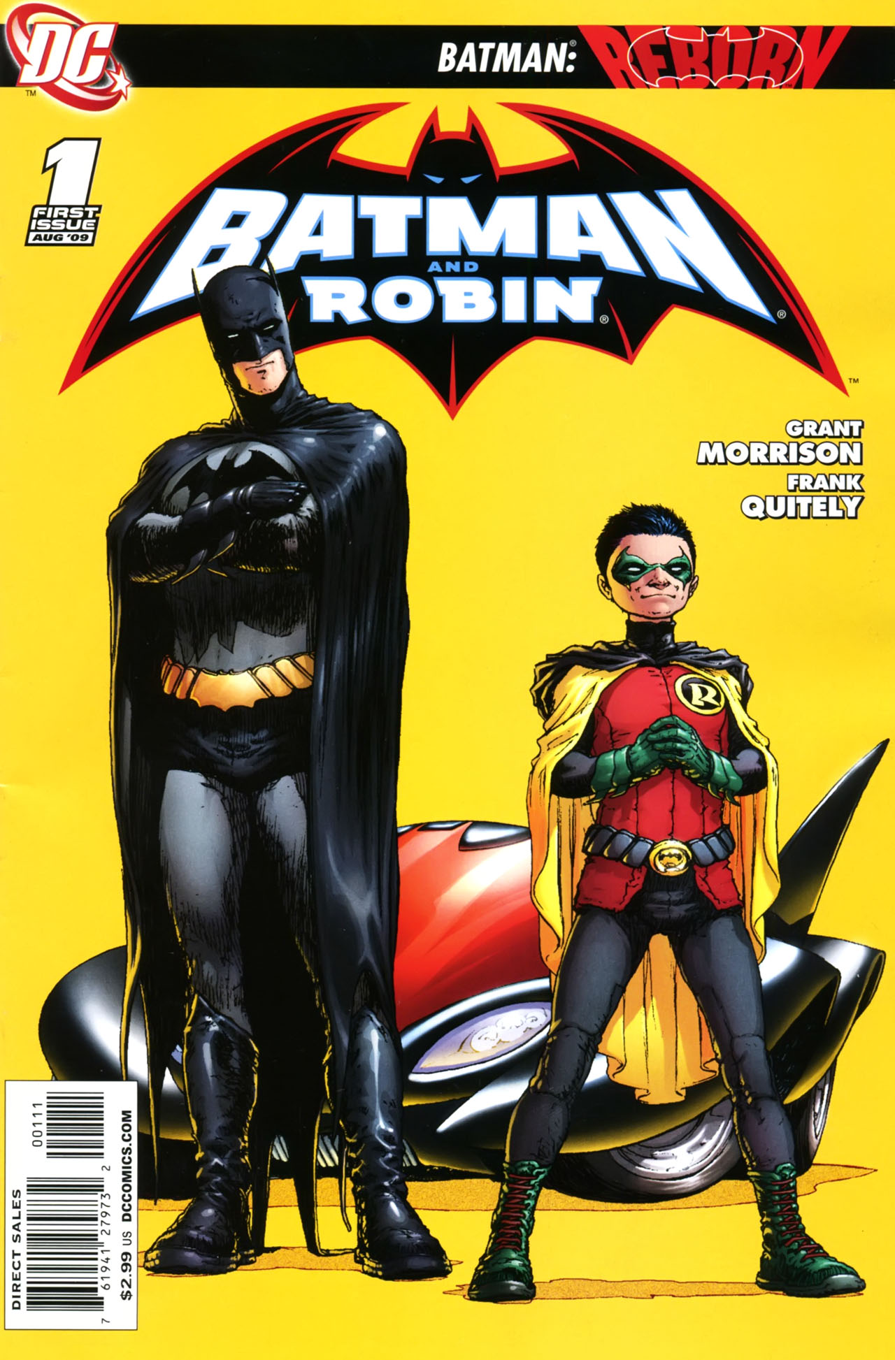 Read online Batman and Robin (2009) comic -  Issue #1 - 1