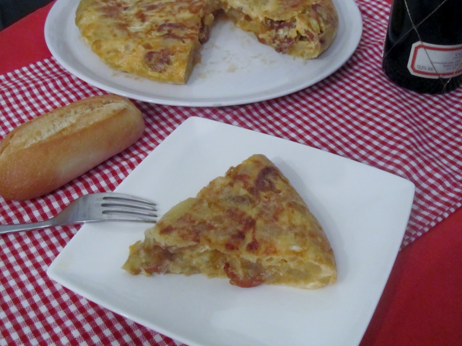 Tortilla de Chorizo | Las Recetas de Marichu.... y las mias