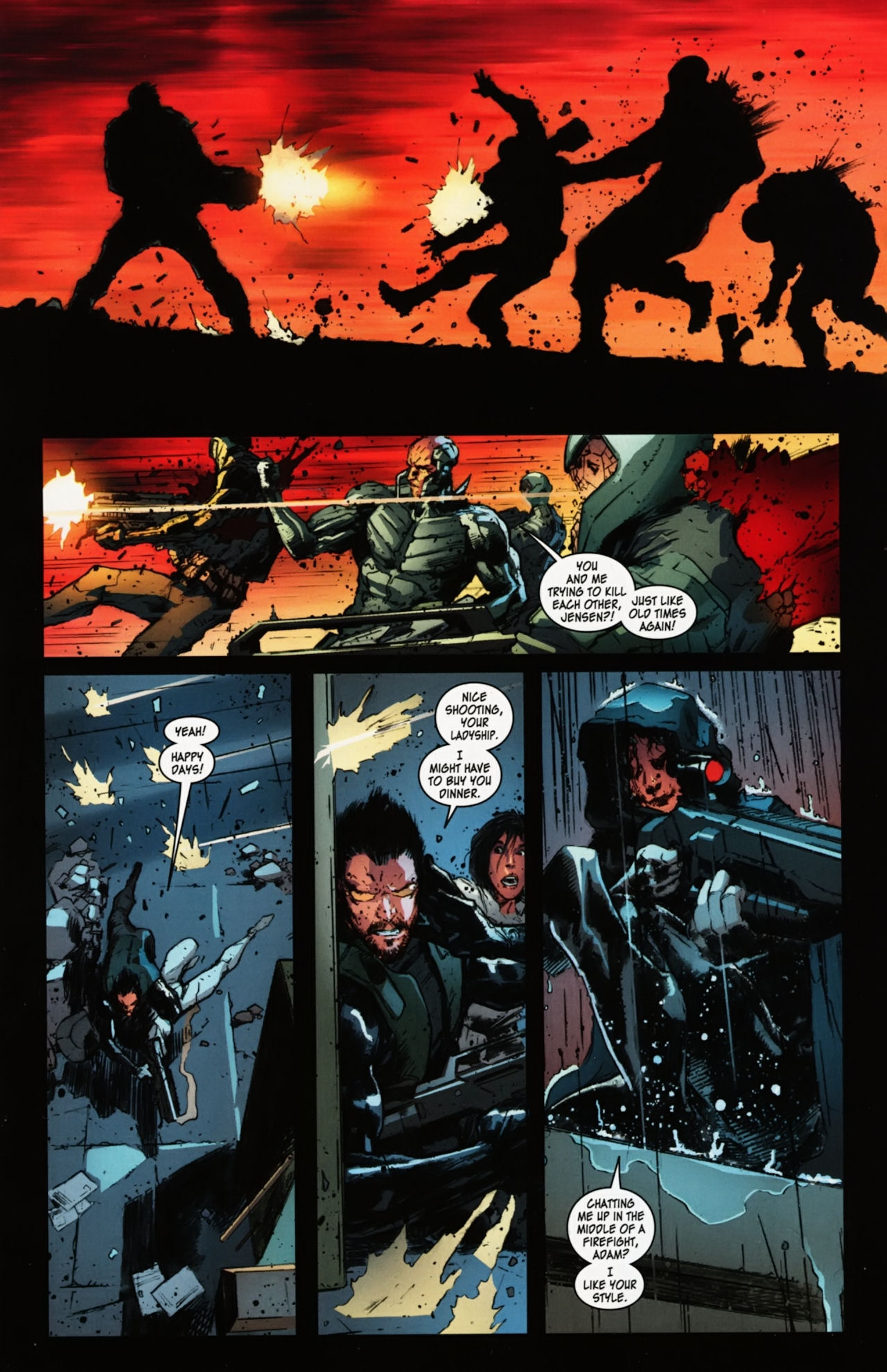 Read online Deus Ex comic -  Issue #5 - 8