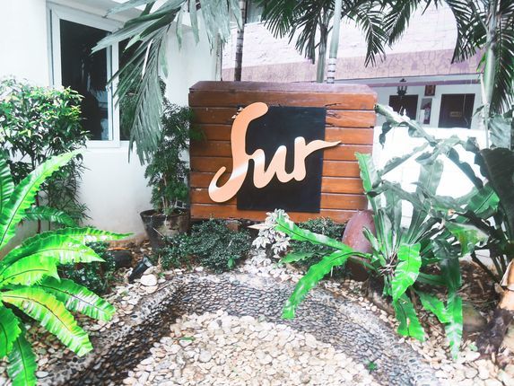 Signage of Sur Beach Resort Boracay
