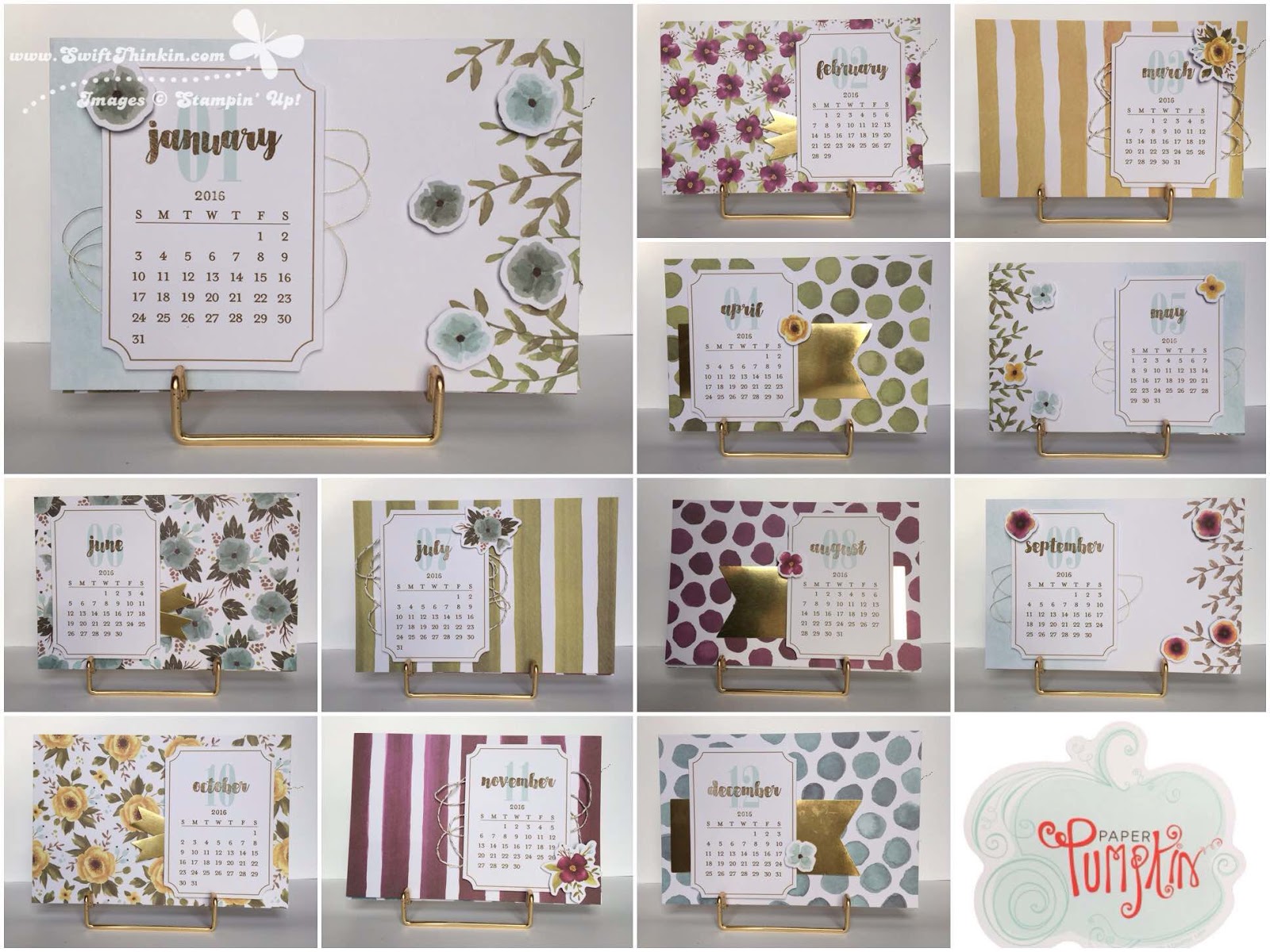 Swift Thinkin : Paper Pumpkin Calendar