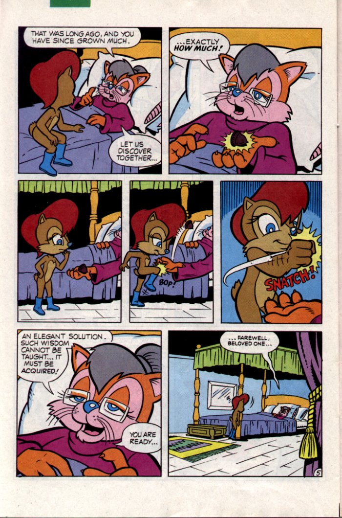 Read online Sonic The Hedgehog comic -  Issue #18 - 22