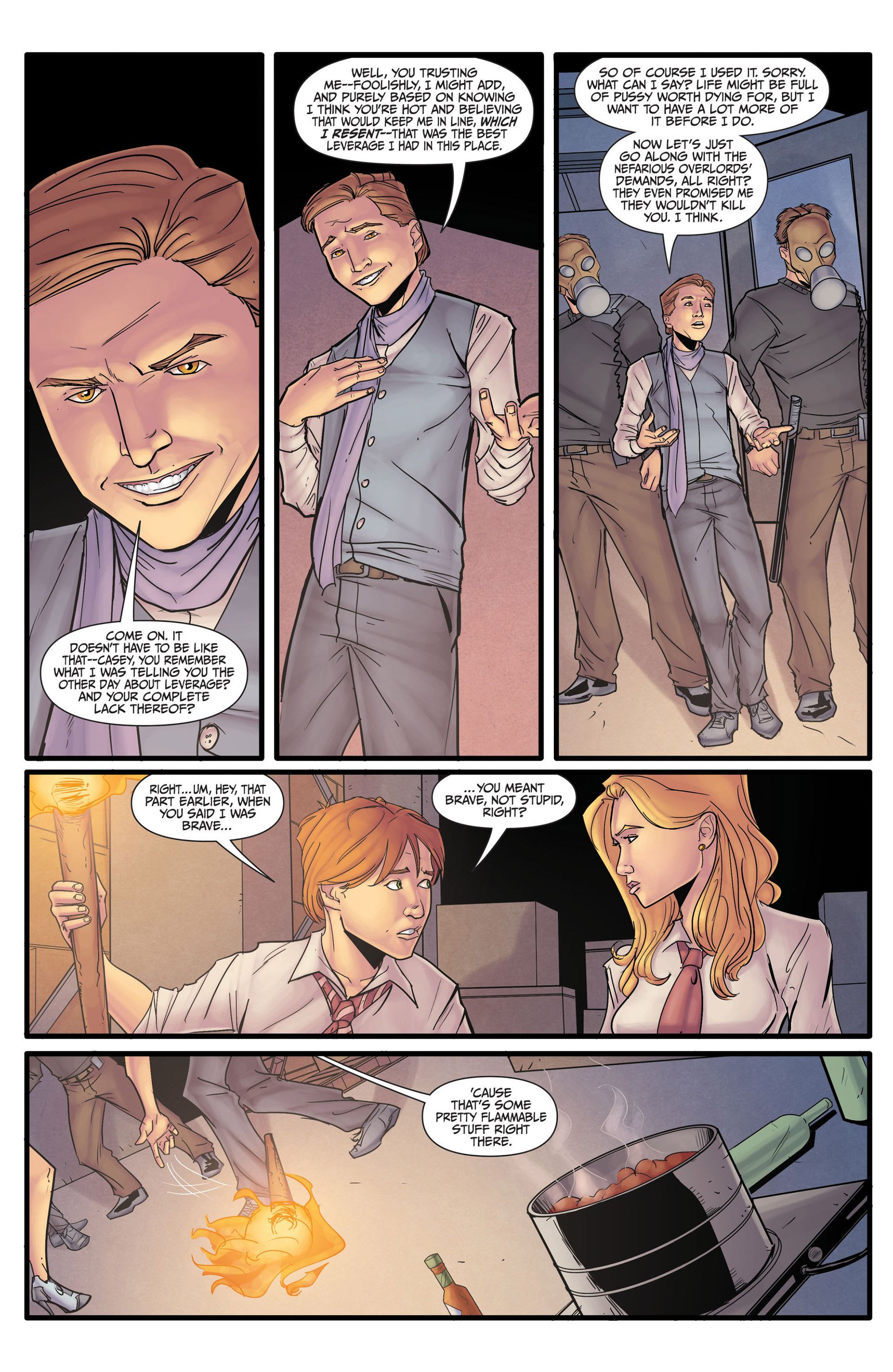 Read online Morning Glories comic -  Issue # _TPB 1 - 141