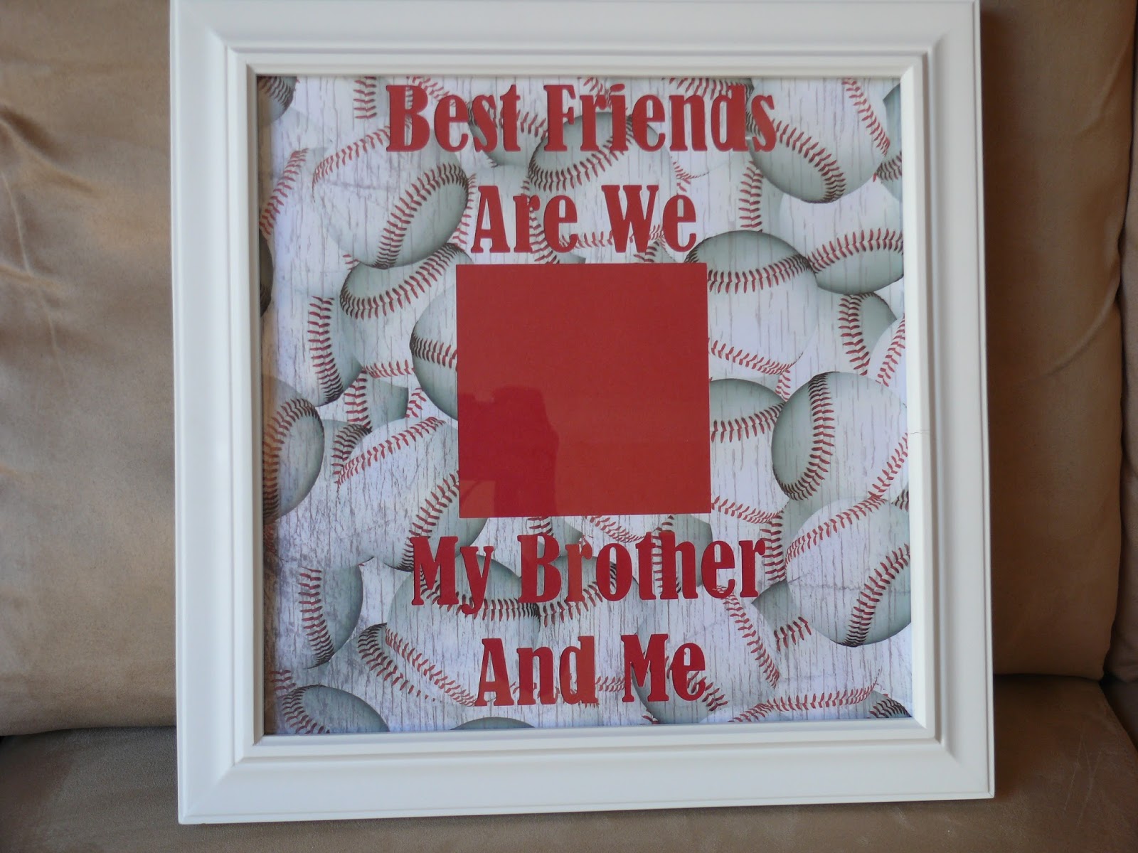 Imperfect & Fabulous Brother Picture Frame