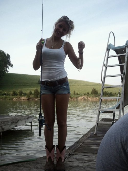 Babes Fishing in Bikinis